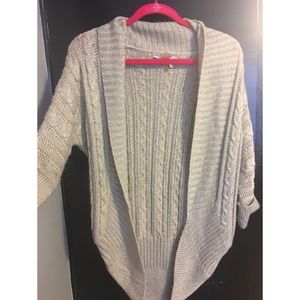 New Gold and Tan Cardigan Sweater